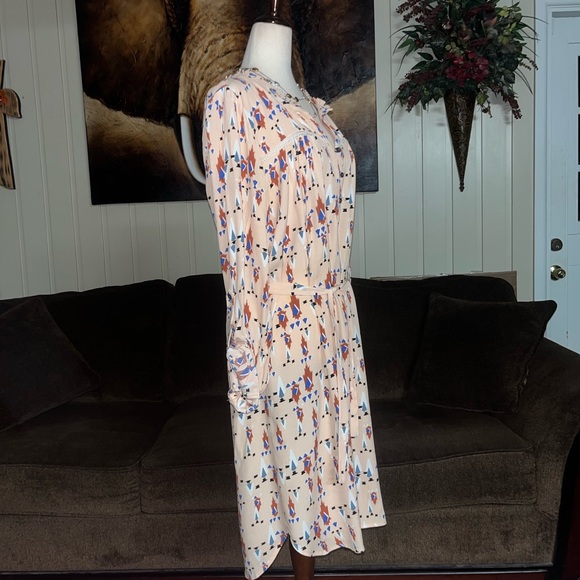 Dolan Left Coast Collection • Cream/Beige • X-Large • Aztec Design • Dress - Picture 10 of 16